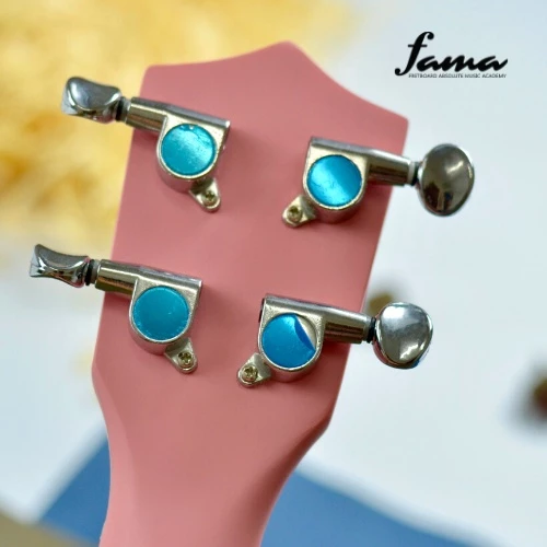 ukunili ukulele 23” inch concert pink (matte), perfect for beginner nl 24 m