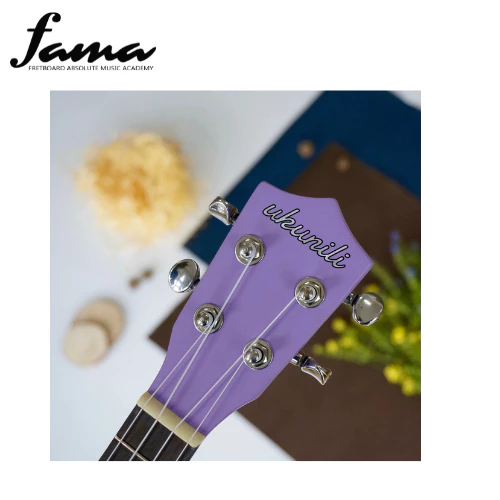 ukunili ukulele 23” inch concert pink (matte), perfect for beginner nl 24 m