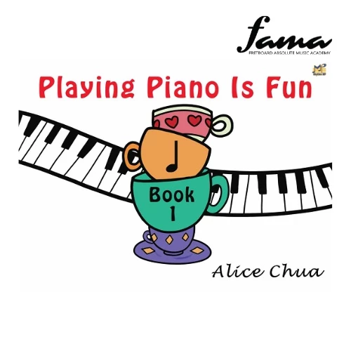 playing piano is fun book 1 book 4 by alice chua practical book piano book music book