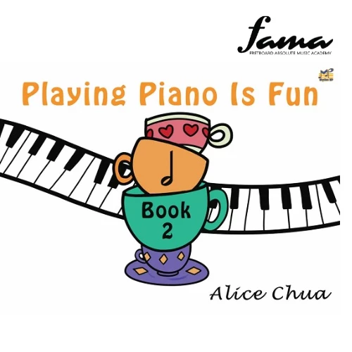 playing piano is fun book 1 book 4 by alice chua practical book piano book music book