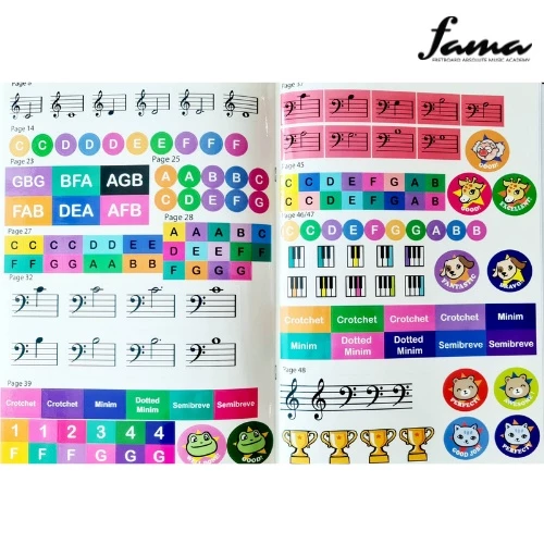 something about music notes by goh hoay wen children s music book 4