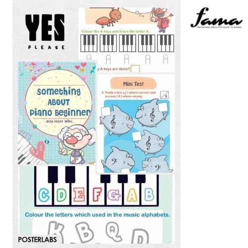 something about piano beginner by goh hoay wen children s music book 4