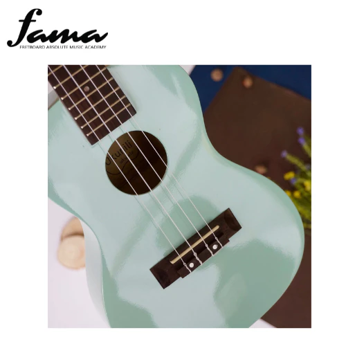 ukunili ukulele concert 23' tiffany blue (gloss) with free gifts