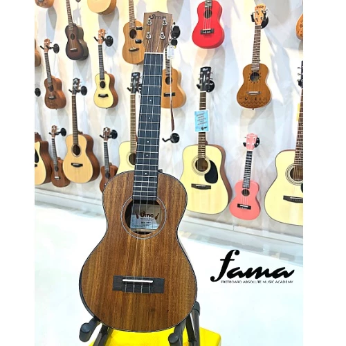 uma ukulele 26' tenor acacia koa wood uma baby t