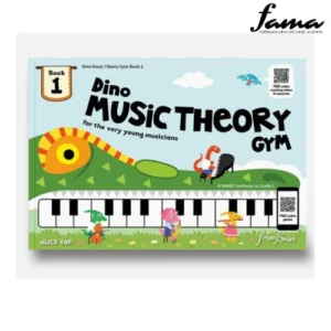 finger smart dino music theory for young musician book 1 & book 2 by alice yap
