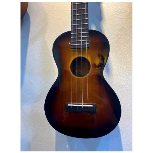 mahalo concert size ukulele nato body glossy 3 tone color