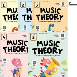 fingersmart music theory gym book for online theory exams grade 1 5 by alice yap