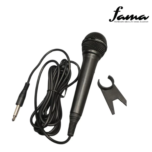 dixon md1151 dynamic microphone with 2.9m mic cable cord end with mono jack (md1151)