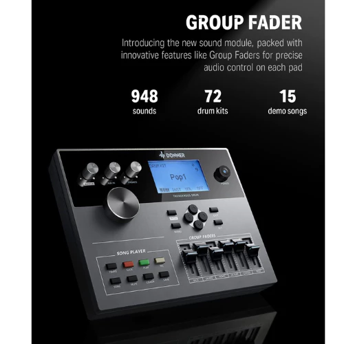 donner ded 500p electronic drum set