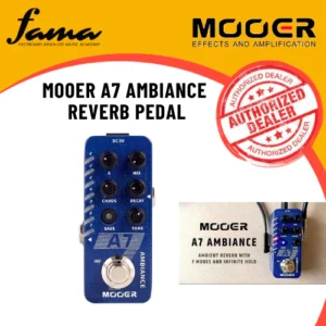 mooer a7 ambiance reverb pedal electric guitar