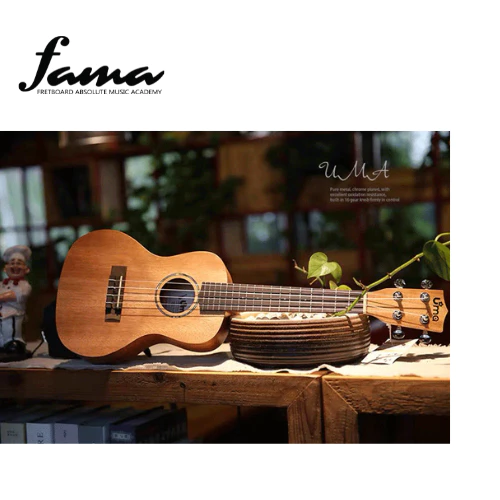 uma uk 05st + eq (equalizer) 26' tenor mahogany solid top