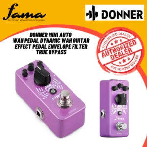 donner mini auto wah pedal dynamic wah guitar effect pedal envelope filter true bypass