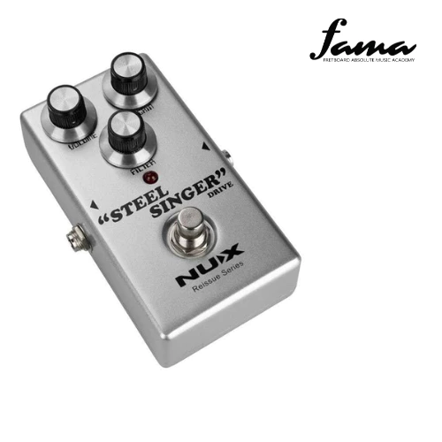 nux steel singer drive 9v reissue series guitar effects pedal overdrive effect true bypass