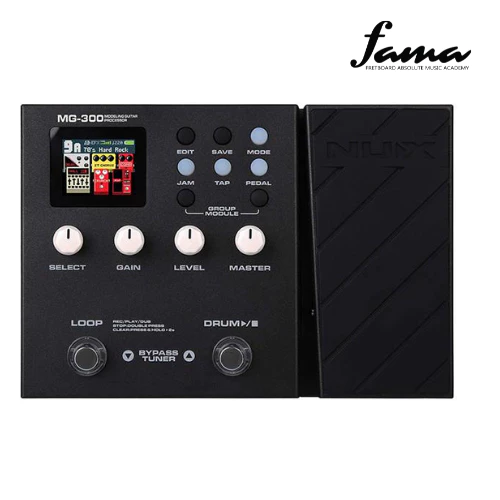 nux mg 300 modelling guitar processor multi electric guitar effects pedal
