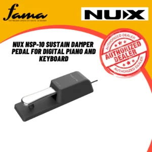 nux nsp 10 sustain damper pedal for digital piano and keyboard