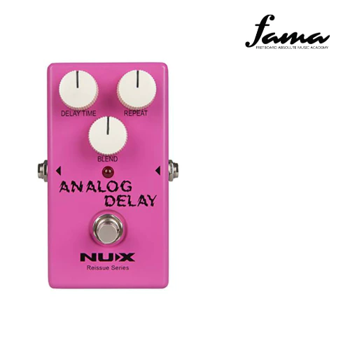 nux analog delay 9v reissues series guitar effects pedal vintage effect true bypass
