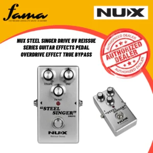 nux steel singer drive 9v reissue series guitar effects pedal overdrive effect true bypass
