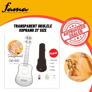 transparent ukulele soprano size ukulele comes with free gifts