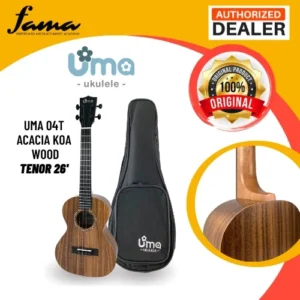 uma ukulele 26' tenor acacia koa wood uma 04t
