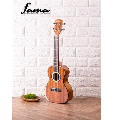 uma ukulele 23' concert solid mahogany & maple top uma uk moonsc