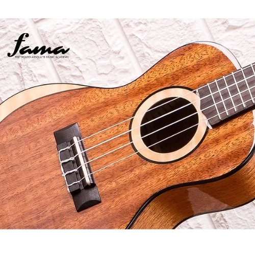 uma ukulele 23' concert solid mahogany & maple top uma uk moonsc