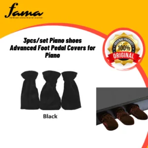 3pcsset piano shoes advanced foot pedal cover