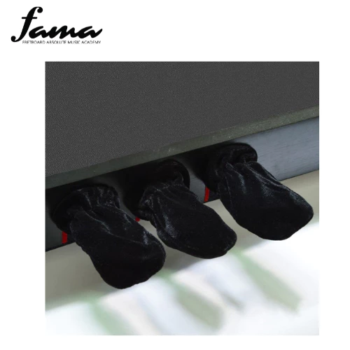 3pcsset piano shoes advanced foot pedal cover black