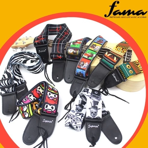 adjustable high quality guitar, bass, ukulele , electric guitar shoulder strap