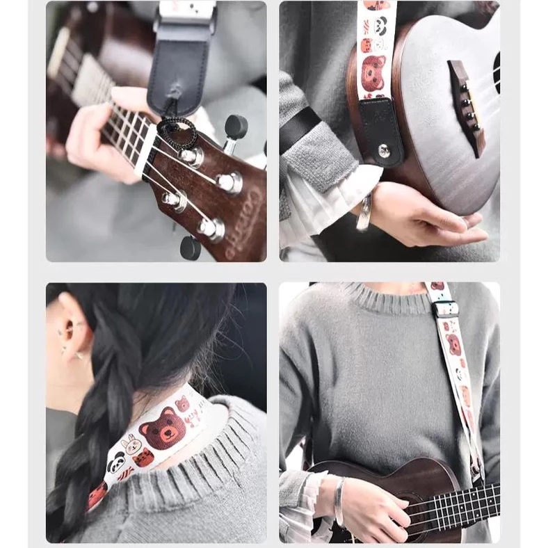 adjustable high quality guitar, bass, ukulele , electric guitar shoulder strap