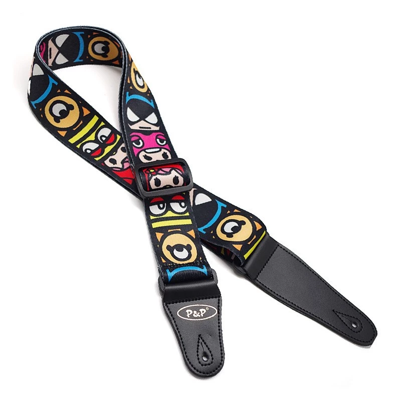 adjustable high quality guitar, bass, ukulele , electric guitar shoulder strap no4