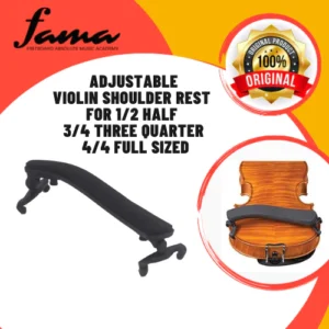 adjustable violin shoulder rest with padded sponge for 1/2 half 3/4 three quarter 4/4 full sized