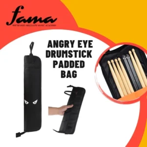 army green drumstick padded bag holder for 4 pairs drumstick