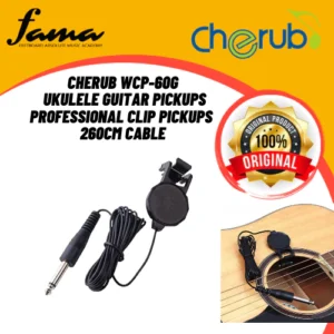 cherub wcp 60g ukulele guitar pickups professional clip pickups 260cm cable
