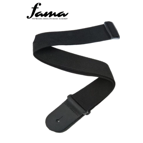 d’addario polypropylene guitar strap, black 2