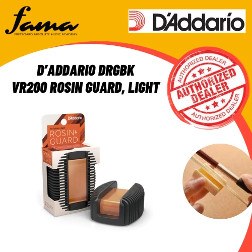 d’addario drgbk vr200 rosin guard, light for violin viola cello