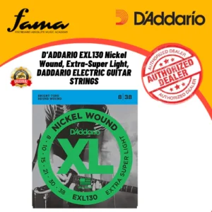 d'addario exl130 nickel wound, extra super light, daddario electric guitar strings