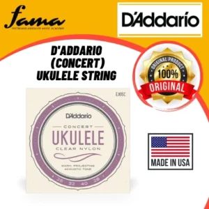 d'addario ej65c pro arté concert ukulele string daddario d addario (ej65 ej 65)