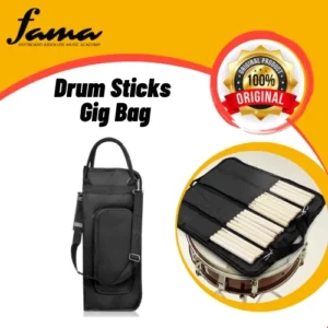 army green drumstick padded bag holder for 4 pairs drumstick