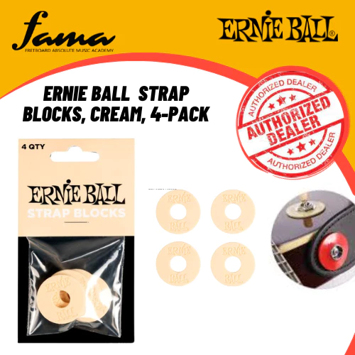 ernie ball strap blocks for guitar bass, electric guitar, ukulele, purple, green, pink, red, blue, cream 4 pack cream ernie ball strap blocks for guitar bass, electric guitar, ukulele, purple, green, pink, red, blue, cream 4 pack cream