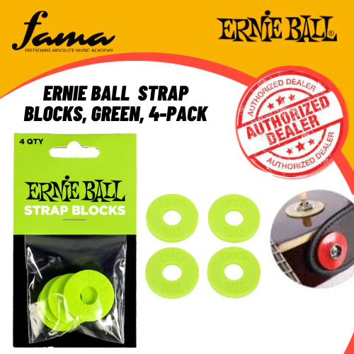 ernie ball strap blocks for guitar bass, electric guitar, ukulele, purple, green, pink, red, blue, cream 4 pack green ernie ball strap blocks for guitar bass, electric guitar, ukulele, purple, green, pink, red, blue, cream 4 pack green