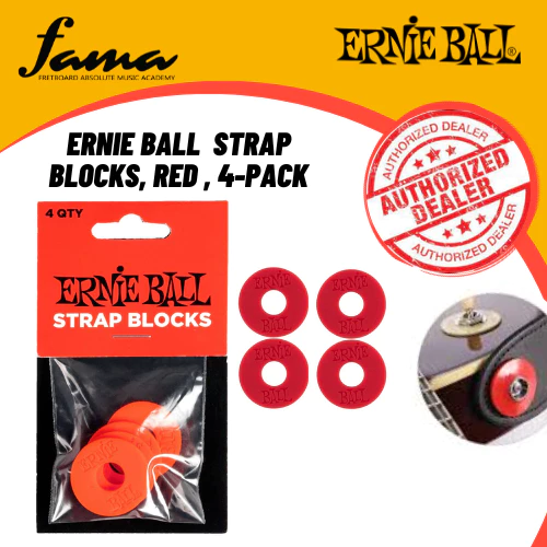 ernie ball strap blocks for guitar bass, electric guitar, ukulele, purple, green, pink, red, blue, cream 4 pack red ernie ball strap blocks for guitar bass, electric guitar, ukulele, purple, green, pink, red, blue, cream 4 pack red