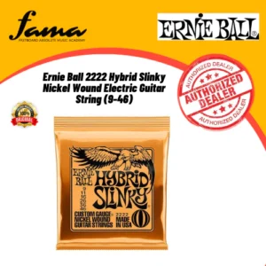 ernie ball 2215 skinny top heavy bottom slinky nickel wound electric guitar string (10 52)
