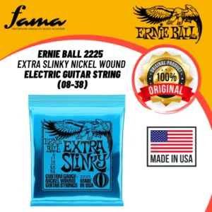 ernie ball 2215 skinny top heavy bottom slinky nickel wound electric guitar string (10 52)