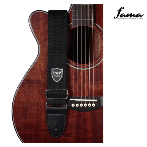 guitar quality adjustable strap ukulele bass electric strap colour black