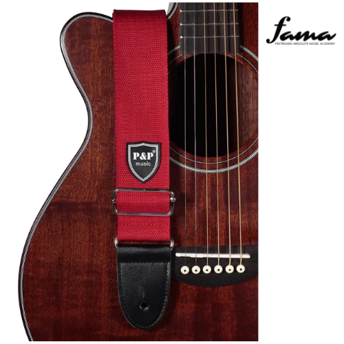 guitar quality adjustable strap ukulele bass electric strap colour red