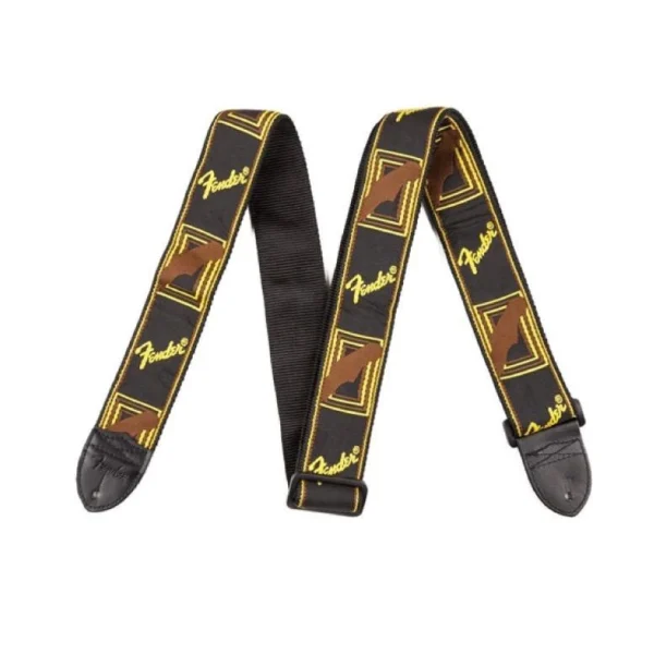high quality adjustable fender guitar, bass, electric guitar, ukulele strap black