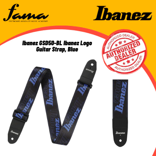 ibanez gsd50 bl ibanez logo guitar strap, for bass electric classical guitar ukulele