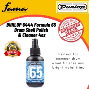 jim dunlop 6444 formula 65 drum shell polish & cleaner 4oz