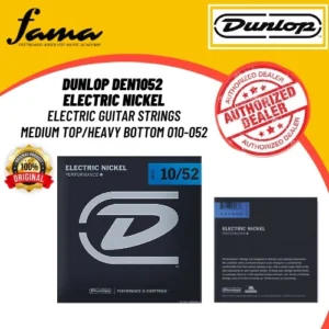 jim dunlop den1052 electric guitar string nickel wound 010 52 lt