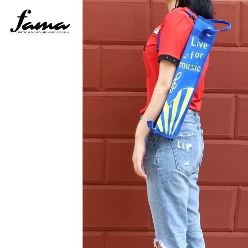 army green drumstick padded bag holder for 4 pairs drumstick